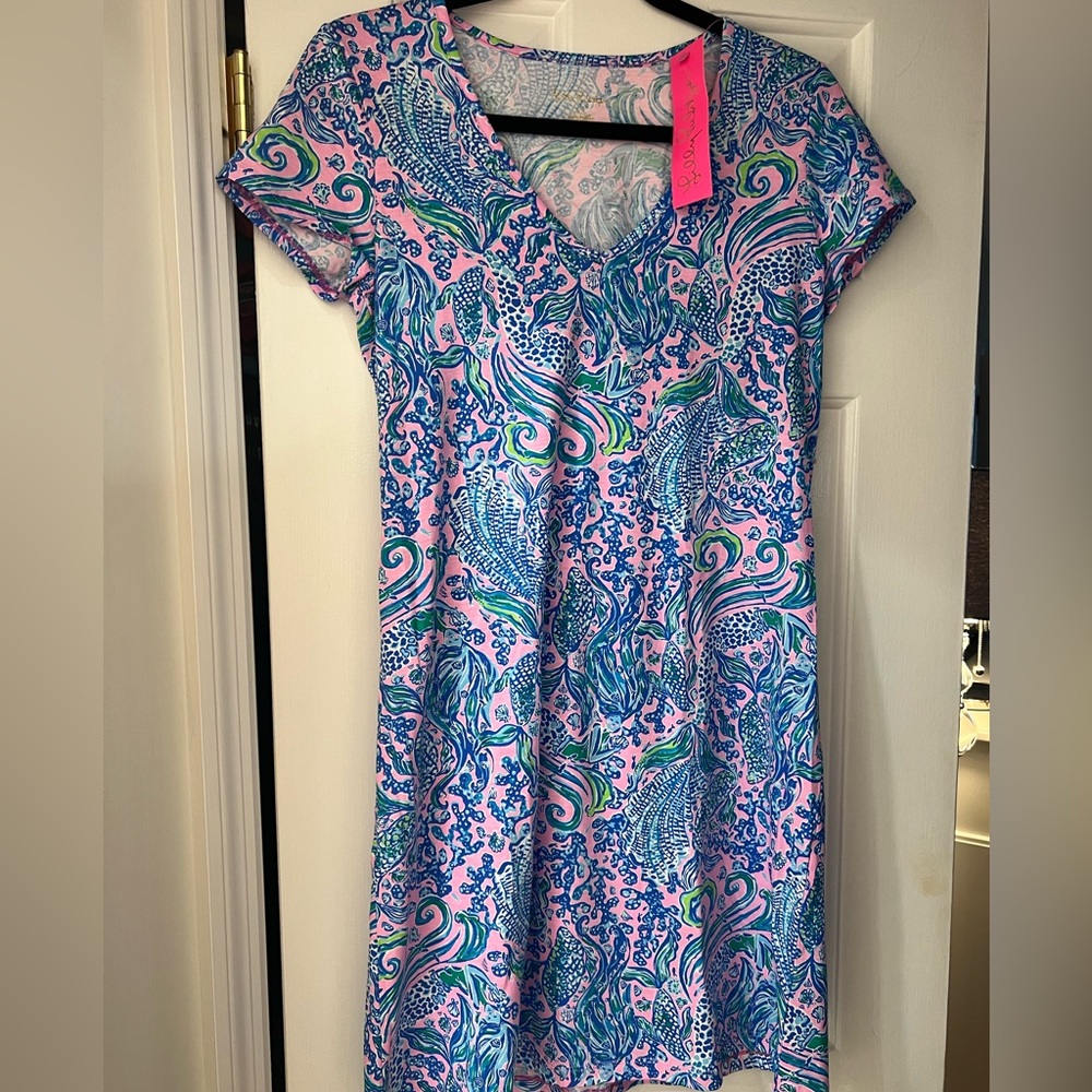 Lilly Pulitzer Etta V-Neck Dress- XS- NWT